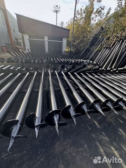 Винтовые сваи доставка монтаж