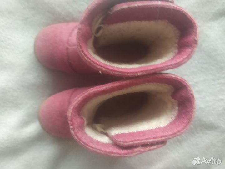 Сапоги зимние для девочки 26