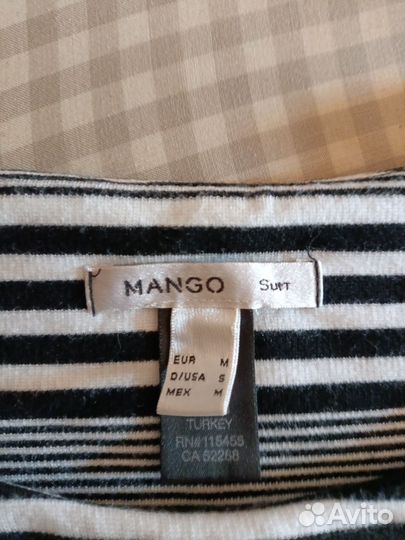 Платье трикотажное женское mango 44 46