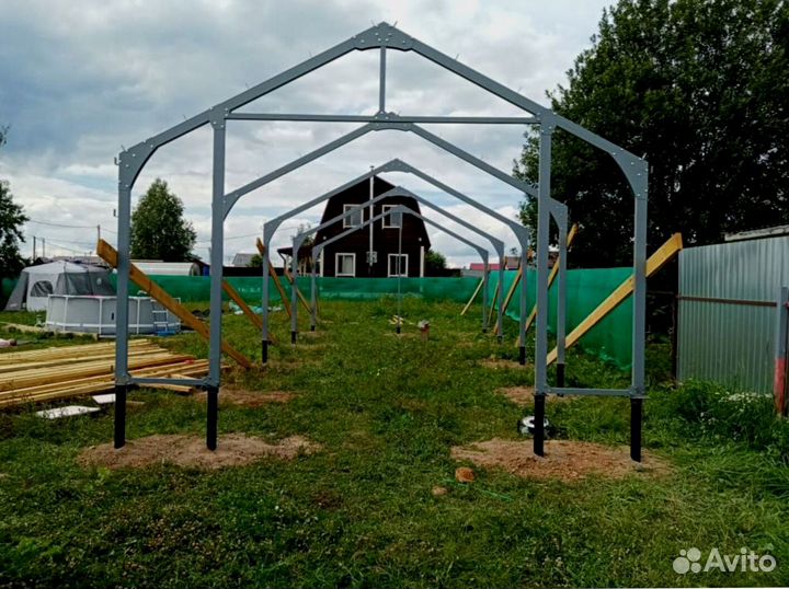 Винтовые сваи под ключ