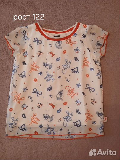 Вещи пакетом на девочку 116-122 (5 лет)