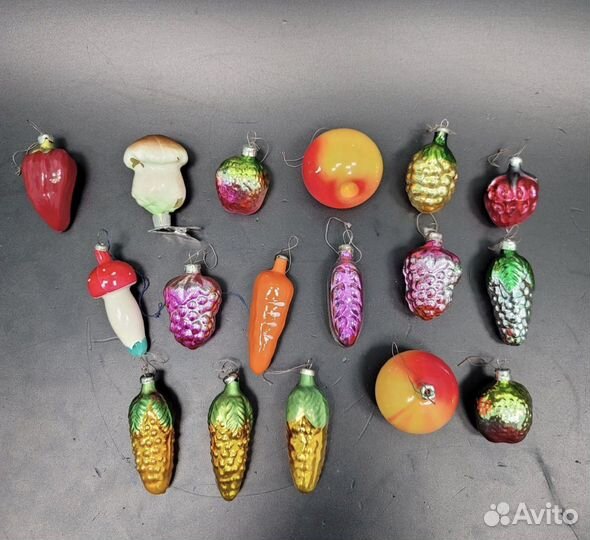 Елочные игрушки СССР