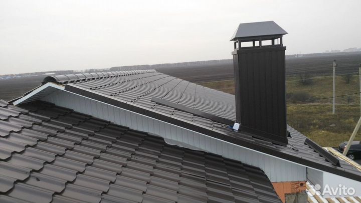 Крыша кровельные работы