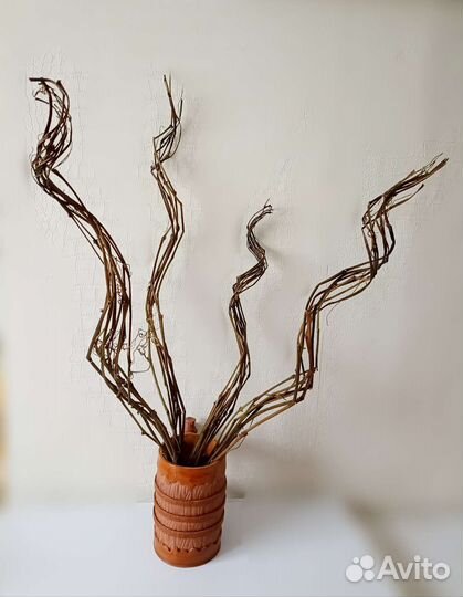 Спираль декоративная из лозы винограда