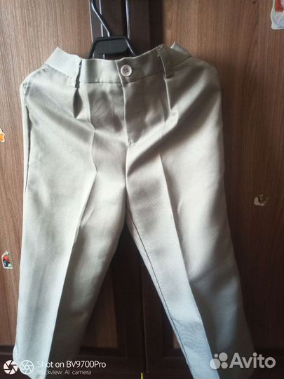 Праздничный костюм с жилеткой на мальчика рост 98