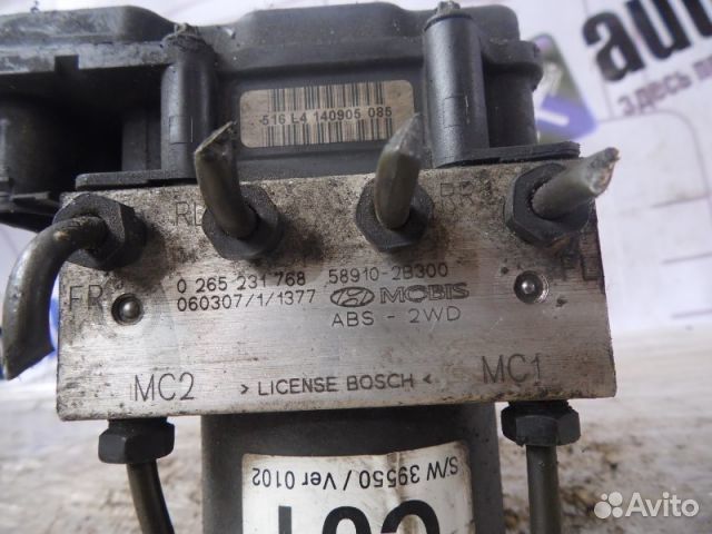 Блок ABS (насос) Hyundai Santa Fe Ii CM