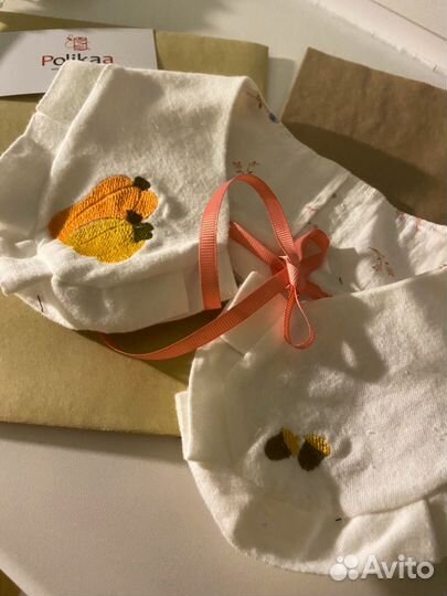 Съемный воротничок с вышивкой / детский