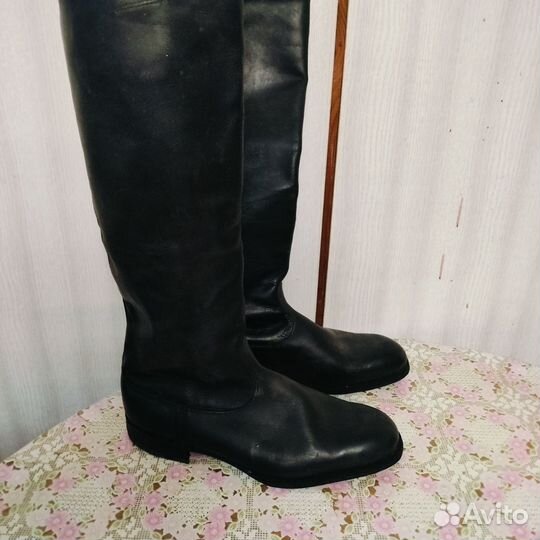 Сапоги хромовые