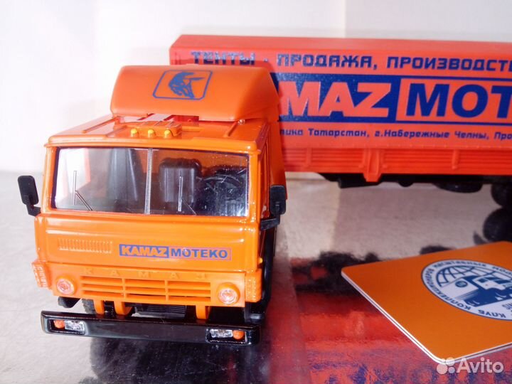 Камаз камаз 5410 с полуприцепом «мотеко», Элекон