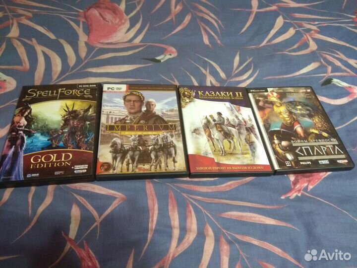 Компьютерные игры Dvd box(В основном стратегии)