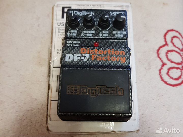 Гитарная педаль Distortion Factory DF-7