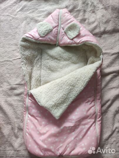 Кокон и конверт для новорождённых