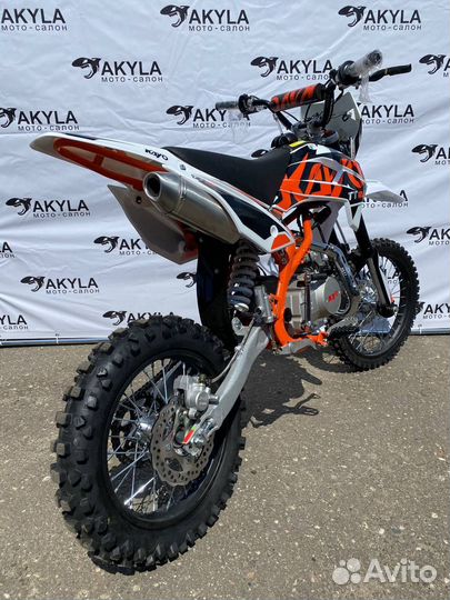 Питбайк Kayo basic TT125EM Акула Мотосалон