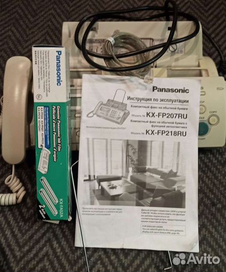 Факс Panasonic KX-FP218