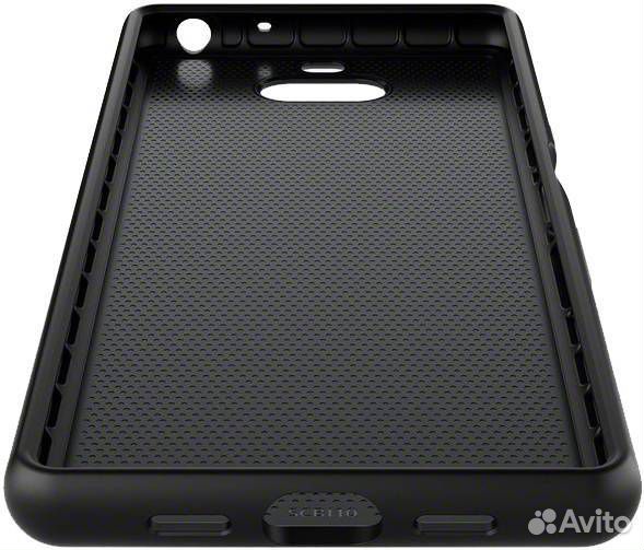 Оригинальный клип-кейс для Sony Xperia 10 (чёрный)