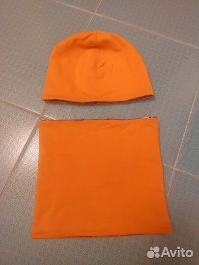 Шапка и снуд для мальчика лего