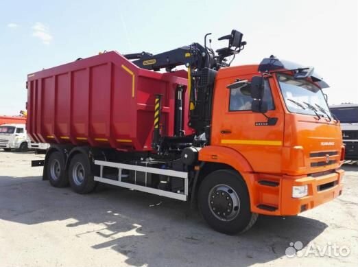 КамАЗ 65115-3094-48 с КМУ, 2023