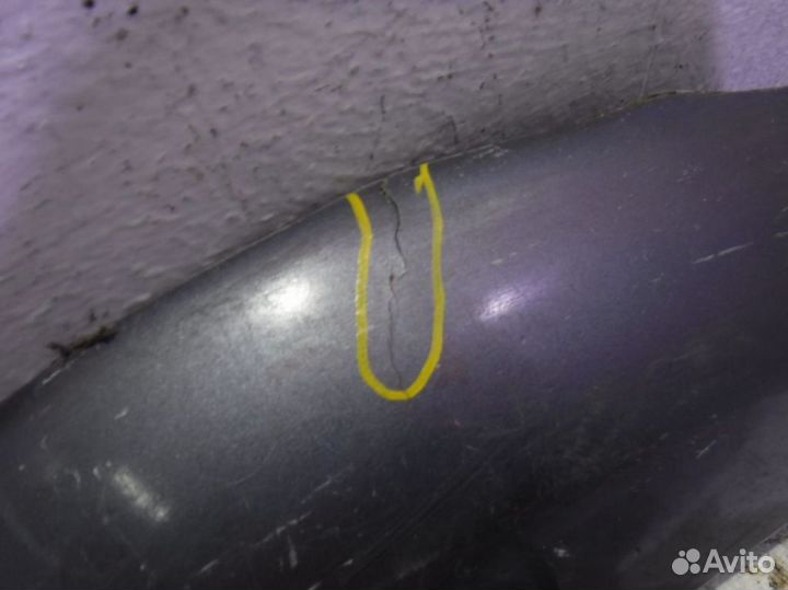 Накладка заднего крыла правого