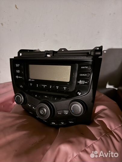 Магнитола в accord