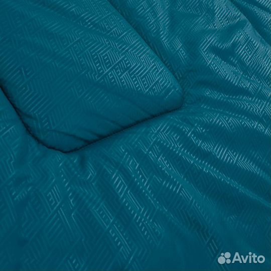 Спальный мешок для кемпинга двухспальный синий Que