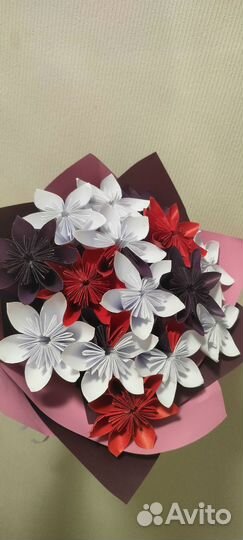 Цветы из бумаги