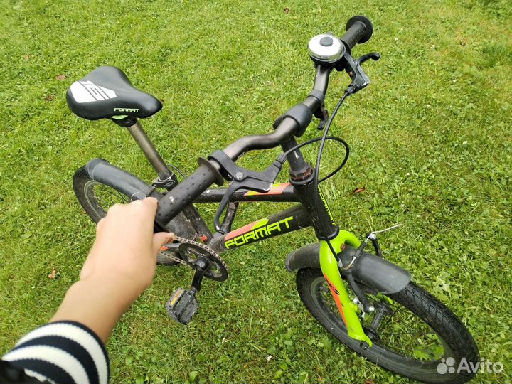 Детский велосипед (алюминиевая рама) 16 колеса