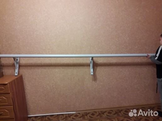 Хореографический станок однорядный металлический