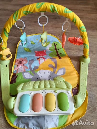 Развивающий коврик с пианино