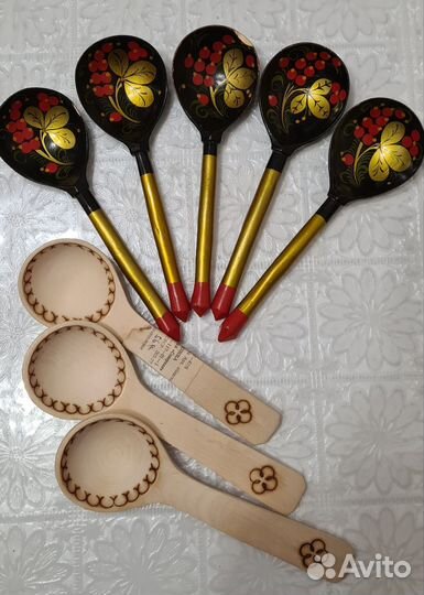 Ложки деревянные СССР