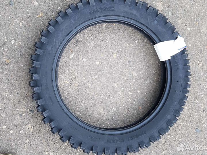 Мотошина 110 90 18 кросс