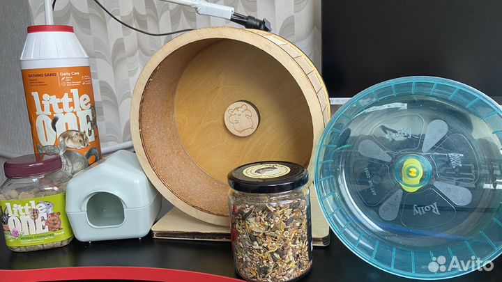 Клетка и принадлежности для грызунов