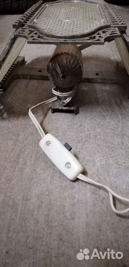 Люстра карболитовая ретро винтаж