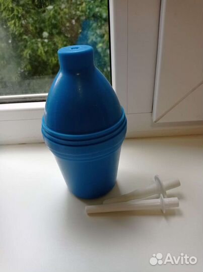 Спринцовка новая с 2 наконечниками