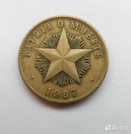 Куба 1 песо