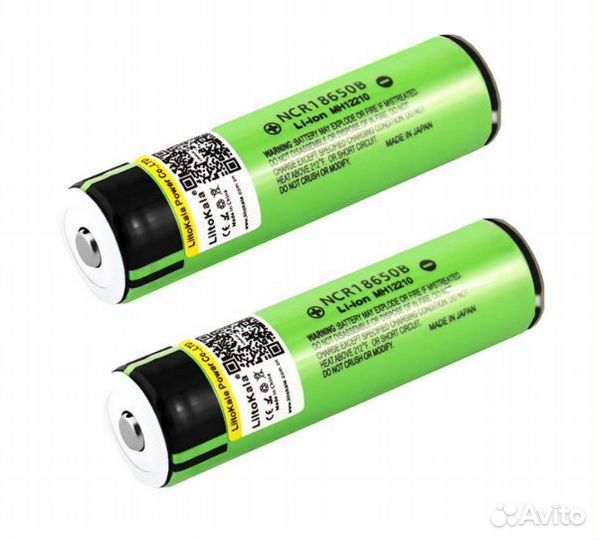 Аккумулятор Liitokala NCR 18650 Li-Ion 2 шт новые