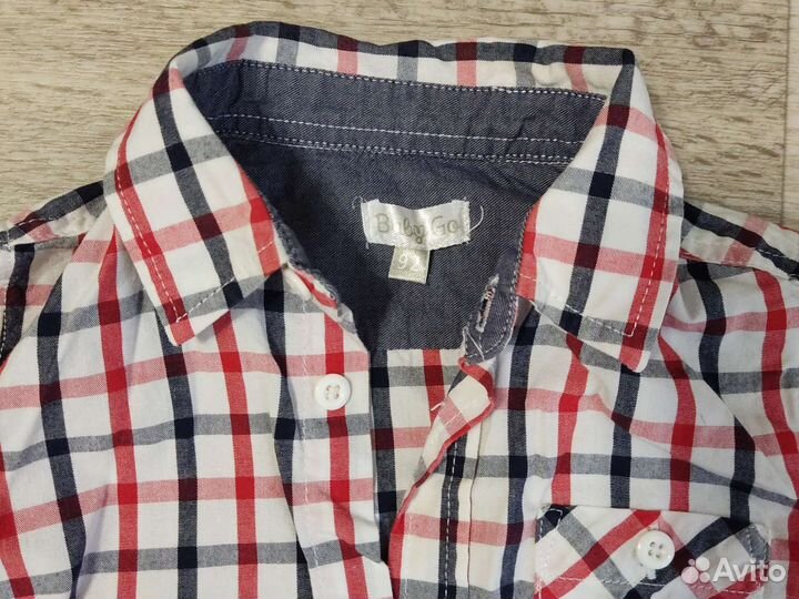 Рубашка на мальчика 92