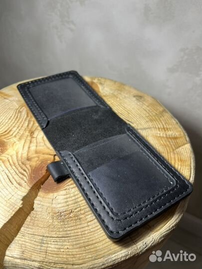 Кожанная обложка для служебного удостоверения
