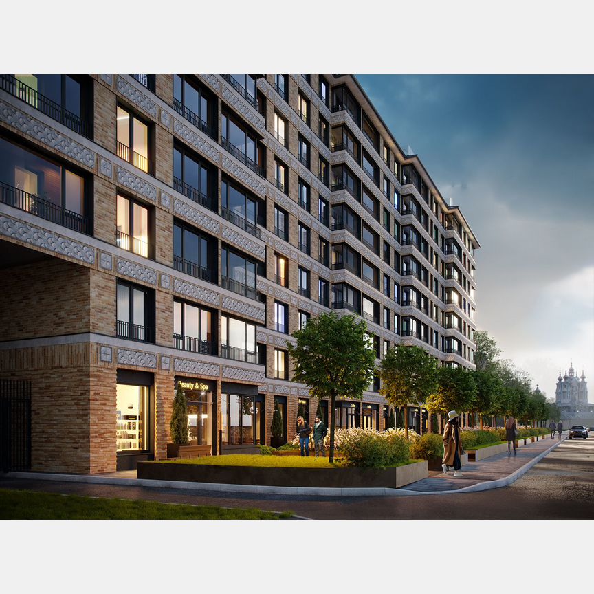 1-к. квартира, 43,6 м², 8/10 эт.