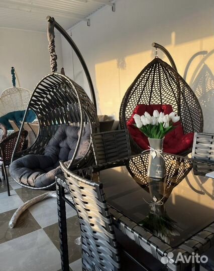 Садовые качели кокон