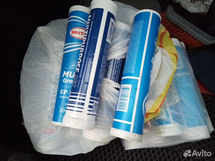 Смазка в тубах для спецтехники