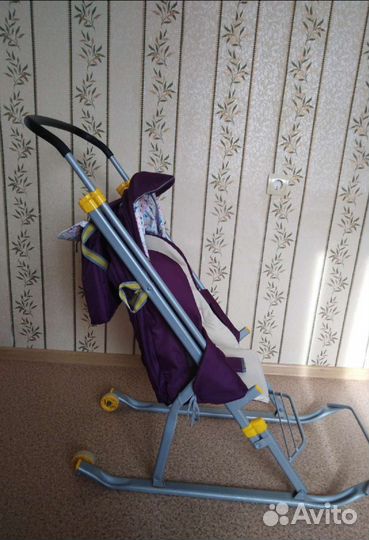 Санки коляска nika