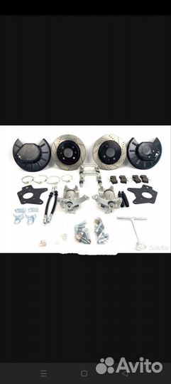 Комплект задних дисковых тормозов sport на ваз