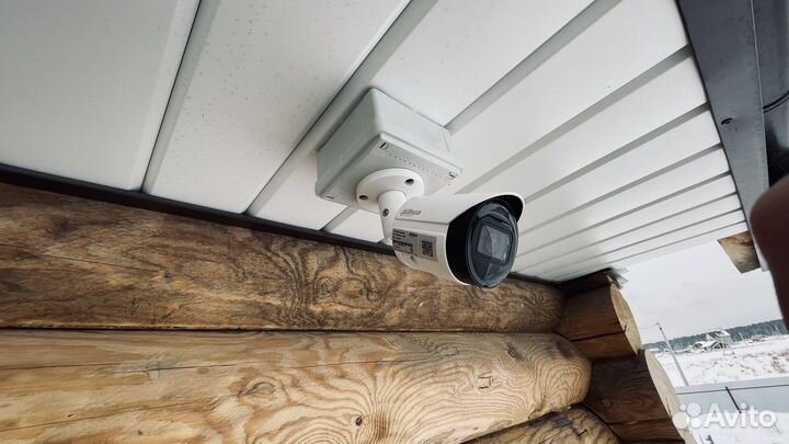 Комплект видеонаблюдения с установкой