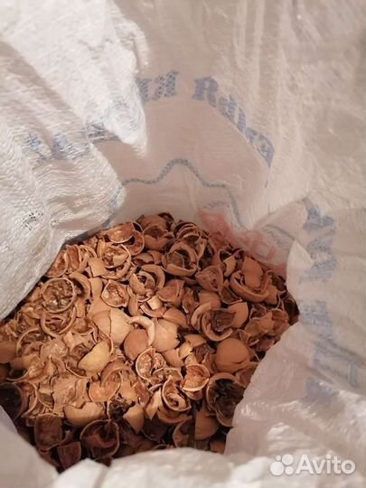 Скорлупа грецкого ореха для мульчирования