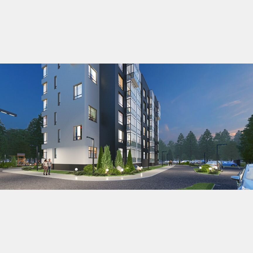 2-к. квартира, 40,4 м², 6/6 эт.