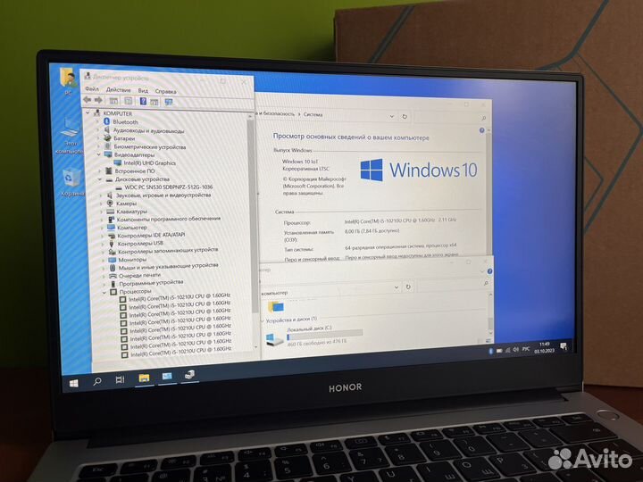 Honor MagicBook X14 i5 10210u/8GB/512GB SSD