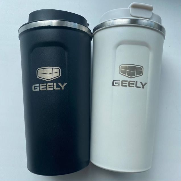 Термокружка Geely с датчиком и дисплеем
