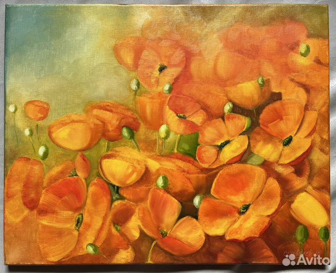 Картина маслом на холсте (40см х 50см)