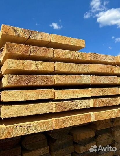 Брус обрезной 200х200х6000мм 1 сорт ГОСТ