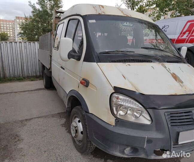 ГАЗ ГАЗель 33023 2.9 МТ, 2010, битый, 203 052 км